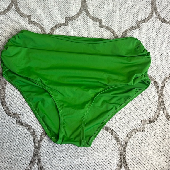 Anne Cole Women's Side Shirred High Waist Bikini Bottom, NWOT - Picture 1 of 12